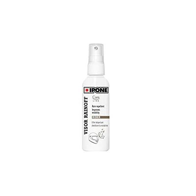 Ipone - Anti-chuva para viseira e bolhas visor Rainoff - efeito repelente de água - Não Flui - Não deixa rastro - 100 ml