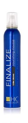 H.C. FINALIZZE-Extra Strong Nourishing Mousse 300 ml, Nero, Standard