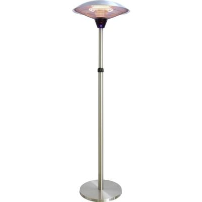 Silva-Homeline Zonnestraal infraroodstraler met halogeen verwarmingselement Flex, INOX