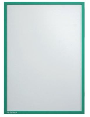 Documentenhoes Frame It X-tra! lijn. Onuitwisbaar, hoezen duurzaam. DIN A3. Materiaal: hardfolie. Uitvoering van het oppervlak: mat. Dikte: 0,32 mm. 1 stuks. Zelfklevend. 1 Stuk groen