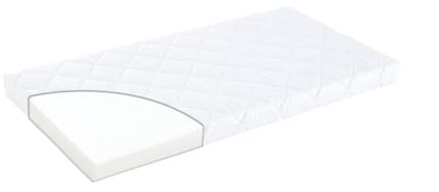 Träumeland A000064 matras EASY 60 x 120 cm + twee bijpassende hoeslakens, meerkleurig 70 x 140 cm multicolor
