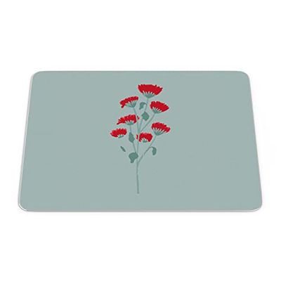 Questo Casa, Tapis de Souris rectangulaire avec Impression numérique - Antidérapant - pour Bureau et Maison - 22 x 18 cm