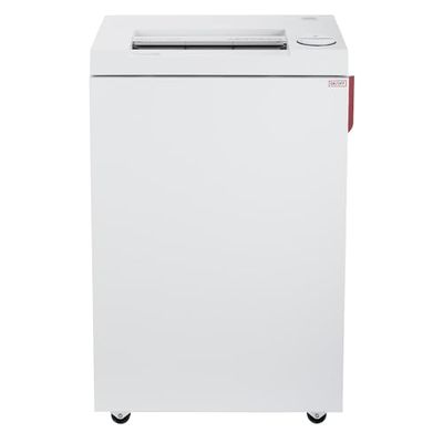 IDEAL 2465 Papiervernietiger, veiligheidsniveau P-4, deeltjessnede/kruissnede 4 x 40 mm, capaciteit 15 vellen, afvalbak van 35 liter, GDPR-conform