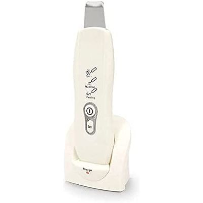 QUIRUMED Peeling à ultrasons pour usage domestique, exfoliation faciale, nettoyage en profondeur, illumine le visage, résistant à l'eau, batterie au lithium