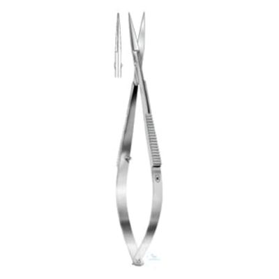 Hammacher Microschaar, Noyes, recht, 120 mm lengte