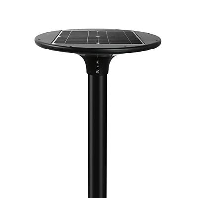 VELAMP Lampione LED solare 2300 lumen, IP65, da montare su palo