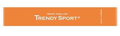 TrendySport Unisex – Erwachsene Trendy Tone Loop Dehnungsband, Orange, x-Light