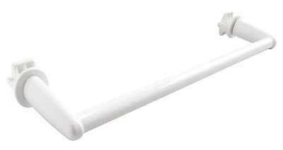 SOMATHERM FOR YOU - B21841B - bar per asciugamano asciutto bianco - tubo tondo a vite