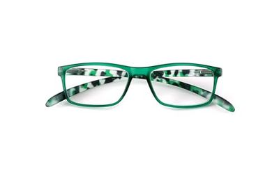 Gafas de Lectura Original 1 Patillas Largas Para Colgar Al Cuello Verde +2,00
