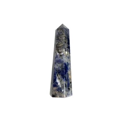 VIE Small Obelisk Tower, 5-7cm, Sodalite