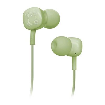 Hoofdtelefoon met 3,5 mm jackkabel, geïntegreerde microfoon, oproep-antwoord/end toetsen, 100% recyclebaar en herbruikbaar