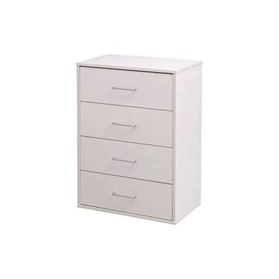 Movian, Armoire/Commode avec tiroirs et poignée/Meuble avec tiroirs & poignée/Multi-rangementens, Montage facile, Modulable, Bureau, Salon,Chambre - Chest CCT-9060 - Chêne Blanc