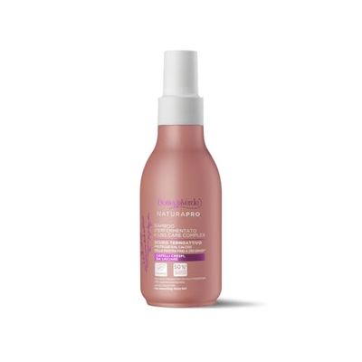 Bottega Verde - Bamboo iperfermentato e LISS CARE COMPLEX - Scudo termoattivo - protegge dal calore della piastra (125 ml) - capelli crespi da lisciare