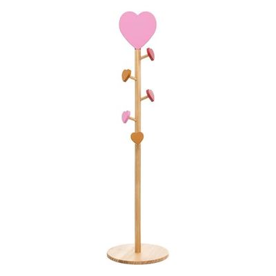 ATMOSPHERA CREATEUR D'INTERIEUR Perchero Infantil Corazones solea Beige H.135cm.