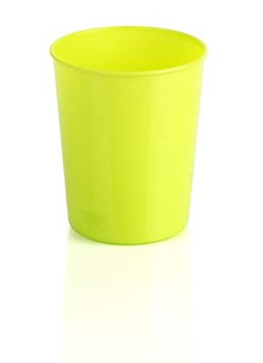 Kimmel Cup Drinking Cup Toothbrush Cup Plastic Cups Party Cups Children's Cup Shatterproof Stackable Reusable Camping BBQ Picnic and Outdoor 180 ml Lime