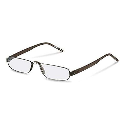 Rodenstock unisex Gafas de lectura R2180, gafas para la hipermetropía, gafas rectangulares con montura ligera de acero inoxidable (+1 / +1,5 / +2 / +2,5)