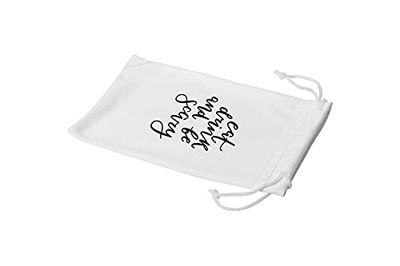 Bonamaison Imprimé Numériquement Lunettes Étui avec Cordon de Serrage, 100% Coton, Sac Lunettes, Pochette à Lunettes, 1 Pièce, Taille: 11x19 Cm