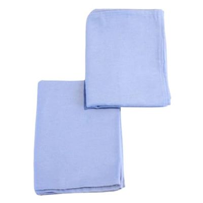 Junior Joy 100% Cotton Cot Fitted Sheets, Pack of 2, Super Soft & Warm, 60 x 120 cm – Blue