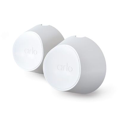 Arlo Supporto Magnetico Da Parete, Bianco, Compatibile Con Telecamera Sorveglianza Wi-Fi Arlo Pro 3, Pro 4, Pro 5, Ultra 2 - Accessorio Certificato Arlo, VMA5000