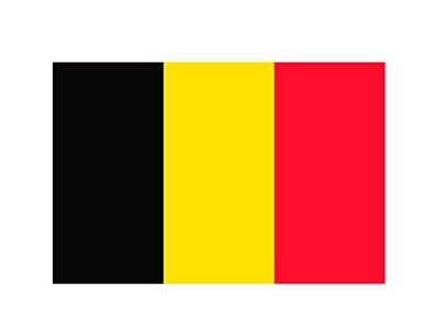 OEDIM Bandera de Bélgica, Negro Amarillo Rojo, 85x150cm