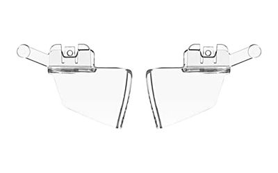 Wiley X WX Trek Permanent Side Shields Clear zonnebril, wit, uniek uniseks, Wit, Eén maat