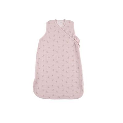 Noukie's - Gigoteuse bébé Eté - 50 cm - 0 à 3 Mois - Légère, Pratique, Ajustable - Grenouillère Mixte TOG < 1.0-100% Mousseline de Coton bio - Rose- Sac de couchage Libellules