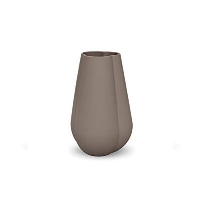 Cooee Design Clover Vase en céramique Boue 18 cm 11,5 cm