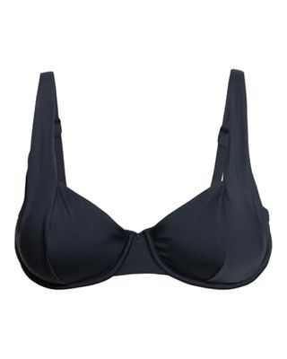 Roxy Femme Beach Classics UW Dcup Haut De Bikini, Anthracite, M EU