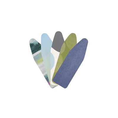 Brabantia - Capa protetora para mesa de ferro, multicolorida, 124 x 45 cm, 1 unidade modelo variado