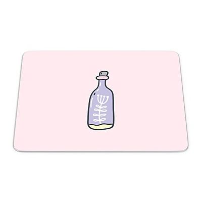 Bonamaison, Rectangle Pop Art Digital Printed Mouse Pad, Non-Slip Base, for Office and Home, Size: 22 x 18 cm