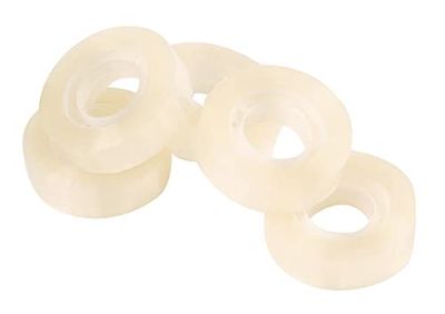 Q-Connect KF17487 12mm x 20m Clear Adhesive Tape 12mm x 20m School Home Office