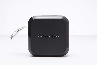 Brother P-Touch Cube Plus PT-P710BT Etichettatrice Compatibile PC e Mac (tramite USB) e smartphone/tablet (tramite Bluetooth), Compatibilità MFI (Made for iOS), Taglierina Automatica, fino a 24 mm