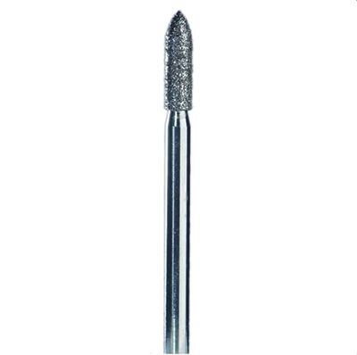 Fresa diamantata fiamma, accessorio per manicure pedicure dispositivo