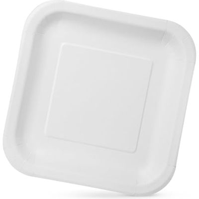 Algon | Set di 450 piatti usa e getta - piatti usa e getta misura 23 cm resistenti ed ecologici, ideali per feste, eventi e riunioni