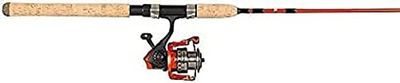 Abu Garcia Combo Spinning Révolution, Ensemble Canne à Peche en Carbone et Moulinet pour la Pêche du Carnassier en Eau Douce et la Pêche en Mer