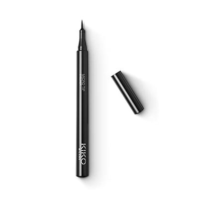 KIKO Milano Micro Tip Eyeliner | Long-Lasting Eyeliner With A Fine Tip For Maximum Precision