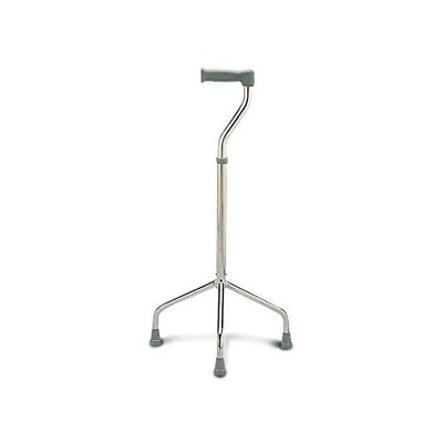 DAYS Adjustable Tripod Walking Stick with Wide Base, Mobility Aid, Rubber Tipped for Stability, Comfortable Handle,Durable