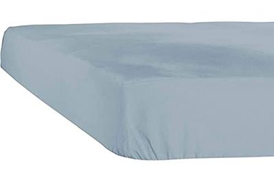 De Witte Lietaer Case hoeslaken, Jersey, katoen, Ice Blue, 180 x 200 x 40 cm