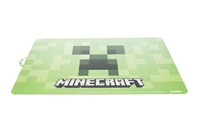 creeper stor for Like Minecraft - Juego de manteles individuales (44 x 32 cm), color verde