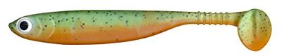 FTM Seika PRO Speed Shad – Pesce in Gomma per Pesca a Spinning su luccio, luccioperca, trote e persico, Esche in Gomma, Shad, Green Tomato