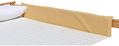 Protection en mousse pour barrière de lit | Rembourrage pour barrières latérales de lit | Dimensions : 145 x 38 x 3,5-4 cm