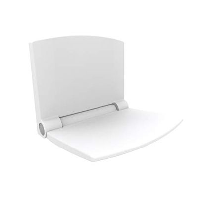 Sanit Lifestyle 54.002.01.0000 Douchestoel (voor douche, badkamer, ergonomische zitting softclosemechanisme, kleur wit) wit