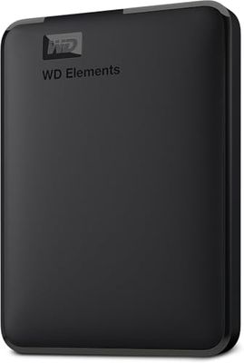 WD 2 TB Elements Portable External Hard Drive - USB 3.0, Black