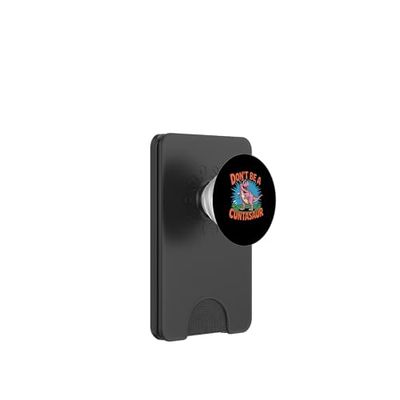 Don't Be a Cuntasaur at Work Funny Dino Coworker Office PopSockets PopWallet para MagSafe