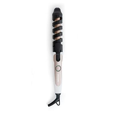 DCook Gallery RICCIATORE Capelli CERAMICO, Nero, 1 Unidad (Paquete de 1)