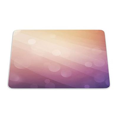 Bonamaison, Tappetino per mouse rettangolare, con stampa digitale, antiscivolo, per ufficio e casa, dimensioni: 22 x 18 cm