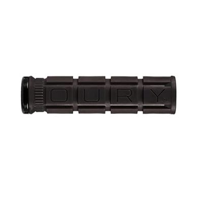 Manopole bloccabili Oury Grip V2 nere profonde, coppia