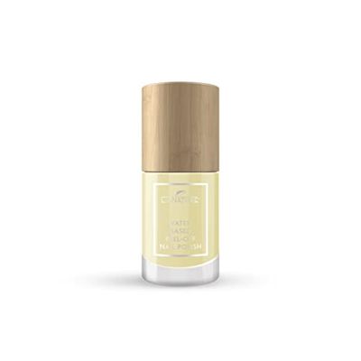 LaNature Smalto a base d'acqua, colore giallo pastello, vegano, smalto esfoliante a base d'acqua, 10 ml
