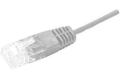 Connect 3 m RJ45/RJ45 UTP 1P 100 ohmios Teléfono, Color Gris