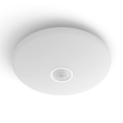 Philips LED Mauve - Plafoniera con sensore di movimento, 6 W, 4000 K, bianco freddo, per illuminazione domestica, interni, soggiorno, camera da letto e sala da pranzo